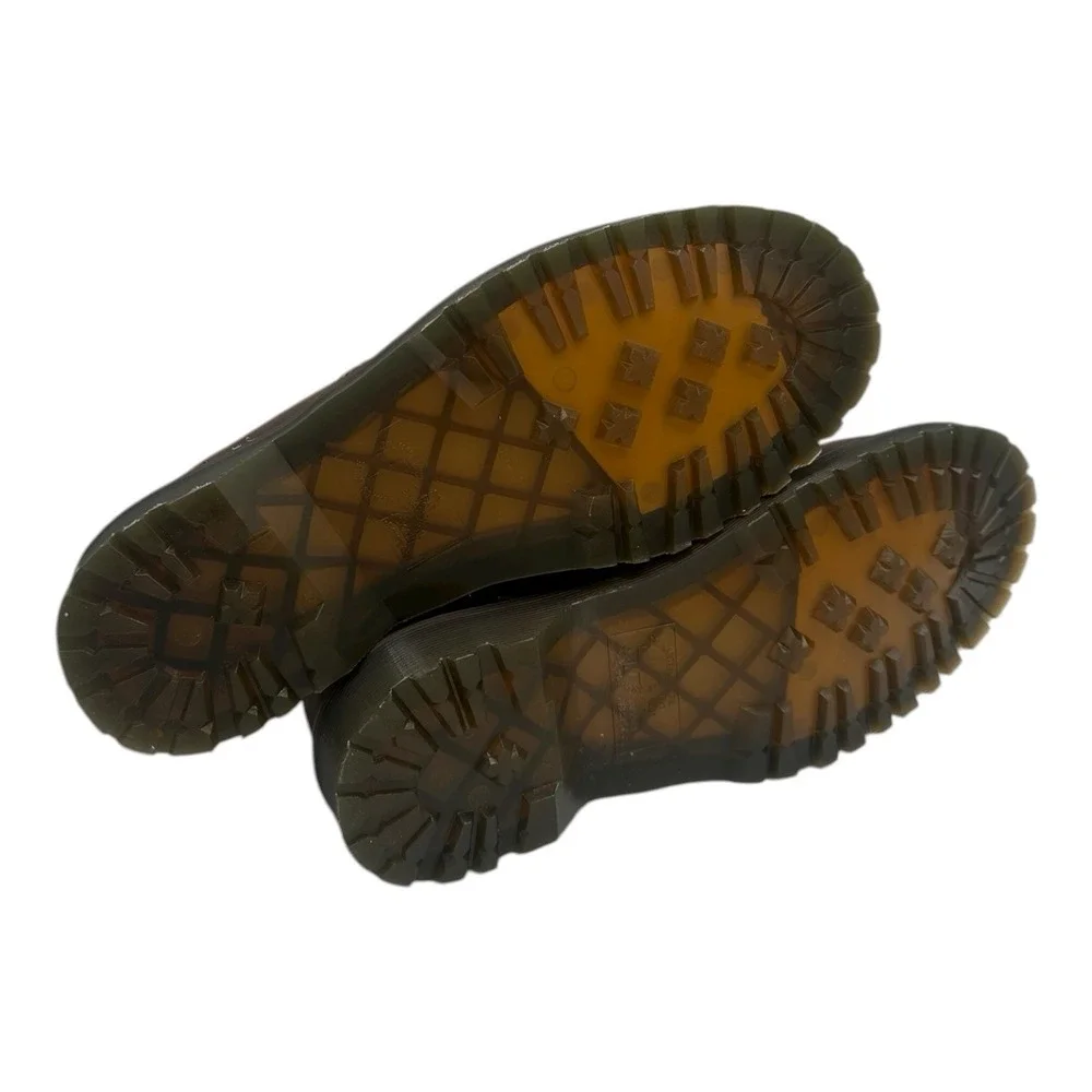 Dr Martens 939 Ben Boots Mens 8 Womens 9 Brown Leather‎ Lace Up Soft Toe Doc